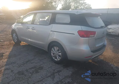 2017 Kia Sedona L из США, поврежденный, VIN KNDMA5C11H6279614
